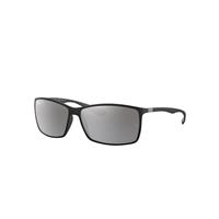 Ray-Ban Sunglasses Man Rb4179 Liteforce - Black Frame Silver Lenses Polarized 62-13