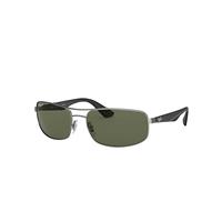 Ray-Ban Sunglasses Man Rb3527 - Gunmetal Frame Green Lenses Polarized 61-17