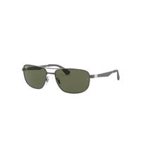 Ray-Ban Sunglasses Man Rb3528 - Gunmetal Frame Green Lenses Polarized 61-17