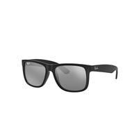 Ray-Ban Sunglasses Man Justin Color Mix - Black Frame Silver Lenses 51-16