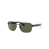 Ray-Ban Sunglasses Man Rb3530 - Black Frame Green Lenses Polarized 58-17