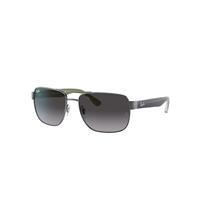Ray-Ban Sunglasses Man Rb3530 - Gunmetal Frame Grey Lenses 58-17
