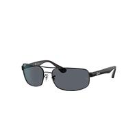 Ray-Ban Sunglasses Man Rb3445 - Black Frame Grey Lenses Polarized 61-17