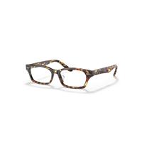 Ray-Ban Eyeglasses Unisex Rb5344 Optics - Tortoise Frame Demo Lens Lenses 55-16