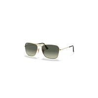 Ray-Ban Sunglasses Unisex Caravan - Arista Gold Frame Grey Lenses 55-15