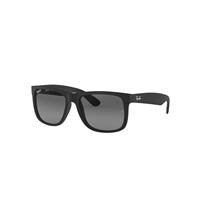 Ray-Ban Sunglasses Man Justin Classic - Black Frame Grey Lenses Polarized 54-16