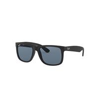 Ray-Ban Sunglasses Man Justin Classic - Black Frame Blue Lenses Polarized 54-16