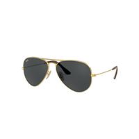 Ray-Ban Sunglasses Unisex Aviator @collection - Arista Gold Frame Blue Lenses 58-14