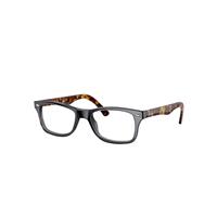 Ray-Ban Eyeglasses Unisex Rb5228 Optics - Tortoise Frame Clear Lenses 50-17
