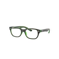 Ray-Ban Eyeglasses Children Rb1555 Optics Kids - Brown Frame Clear Lenses Polarized 46-16