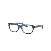 Ray-Ban Eyeglasses Children Rb1555 Optics Kids - Blue Frame Clear Lenses Polarized 48-16