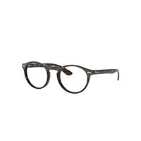 Ray-Ban Eyeglasses Unisex Rb5283 Optics - Tortoise Frame Clear Lenses Polarized 49-21