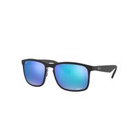 Ray-Ban Sunglasses Man Rb4264 Chromance - Black Frame Blue Lenses Polarized 58-18