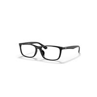 Ray-Ban Eyeglasses Unisex Rb7102d - Black Frame Demo Lens Lenses 56-16