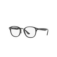 Ray-Ban Eyeglasses Unisex Rb5355 Optics - Black Frame Clear Lenses Polarized 50-21