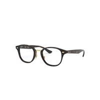 Ray-Ban Eyeglasses Unisex Rb5355 Optics - Tortoise Frame Clear Lenses Polarized 50-21
