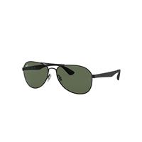 Ray-Ban Sunglasses Unisex Rb3549 - Black Frame Green Lenses 61-16
