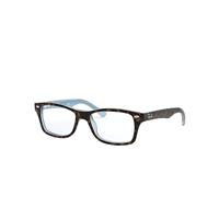 Ray-Ban Eyeglasses Children Rb1531 Optics Kids - Havana Frame Clear Lenses Polarized 48-16