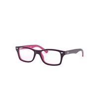 Ray-Ban Eyeglasses Children Rb1531 Optics Kids - Violet Frame Clear Lenses Polarized 46-16