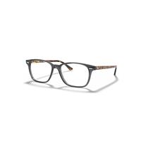 Ray-Ban Eyeglasses Unisex Rb7119 Optics - Grey Frame Clear Lenses Polarized 55-17