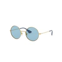 Ray-Ban Sunglasses Woman Ja-jo - Arista Gold Frame Blue Lenses 55-20