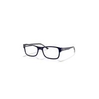 Ray-Ban Eyeglasses Unisex Rb5268 Optics - Blue Frame Clear Lenses Polarized 55-18