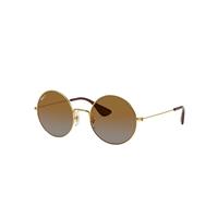 Ray-Ban Sunglasses Woman Ja-jo - Arista Gold Frame Brown Lenses Polarized 55-20