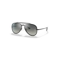 Ray-Ban Sunglasses Unisex Blaze Aviator - Black Frame Grey Lenses 61-13