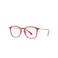 Ray-Ban Eyeglasses Unisex Rb8954 Optics - Light Brown Frame Clear Lenses Polarized 48-18