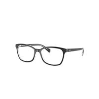 Ray-Ban Eyeglasses Woman Rb5362 Optics - Black Frame Clear Lenses Polarized 52-17