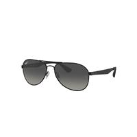 Ray-Ban Sunglasses Unisex Rb3549 - Black Frame Grey Lenses Polarized 58-16