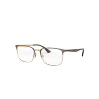 Ray-Ban Eyeglasses Unisex Rb6421 Optics - Tortoise Frame Clear Lenses Polarized 54-18