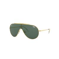 Ray-Ban Sunglasses Man Wings - Arista Gold Frame Green Lenses 01-33