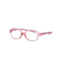 Ray-Ban Eyeglasses Children Rb1587 Optics Kids - Light Red & Violet Frame Clear Lenses Polarized 39-14