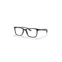 Ray-Ban Eyeglasses Unisex Rb8905 Optics - Black Frame Clear Lenses Polarized 55-18