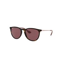 Ray-Ban Sunglasses Woman Erika Color Mix - Havana Frame Violet Lenses 54-18