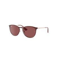 Ray-Ban Sunglasses Woman Erika Metal - Copper Frame Violet Lenses 54-19