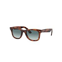 Ray-Ban Sunglasses Unisex Wayfarer Ease - Red Havana Frame Blue Lenses 50-22