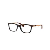 Ray-Ban Eyeglasses Children Rb1549 Optics Kids - Havana Frame Clear Lenses Polarized 48-16