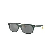 Ray-Ban Sunglasses Unisex Rb4607m Scuderia Ferrari Collection - Green Frame Grey Lenses 55-17