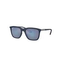 Ray-Ban Sunglasses Unisex Rb4433m Scuderia Ferrari Collection - Blue Frame Grey Lenses Polarized 54-20