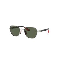 Ray-Ban Sunglasses Unisex Rb3794m Scuderia Ferrari Collection - Black Frame Green Lenses 54-20
