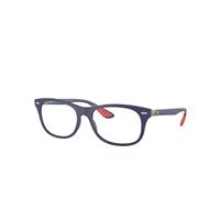 Ray-Ban Eyeglasses Unisex Rb7307m Optics Scuderia Ferrari Collection - Blue Frame Clear Lenses Polarized 55-17