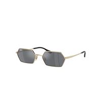 Ray-Ban Sunglasses Unisex Yevi Bio-based - Light Gold Frame Grey Lenses 55-18