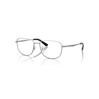Ray-Ban Eyeglasses Unisex Rb6523d Optics - Gunmetal Frame Clear Lenses Polarized 56-17
