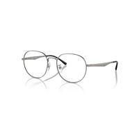 Ray-Ban Eyeglasses Unisex Rb6517d Optics - Gunmetal Frame Clear Lenses Polarized 55-19