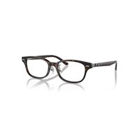 Ray-Ban Eyeglasses Unisex Rb5427d Optics - Havana Frame Clear Lenses Polarized 53-18