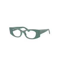 Ray-Ban Eyeglasses Unisex Kat Optics Bio-based - Algae Green Frame Clear Lenses Polarized 50-18