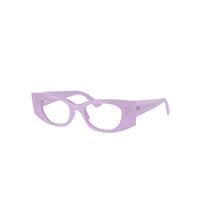Ray-Ban Eyeglasses Unisex Kat Optics Bio-based - Lillac Frame Clear Lenses Polarized 52-18
