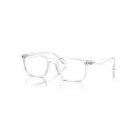 Ray-Ban Eyeglasses Unisex Rb7241d Optics - Transparent Frame Clear Lenses Polarized 55-18